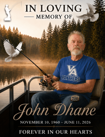 John Kenneth James Dhane Obituary